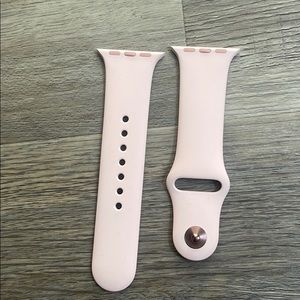 Light pink Apple Watch bands. From apple. 40mm